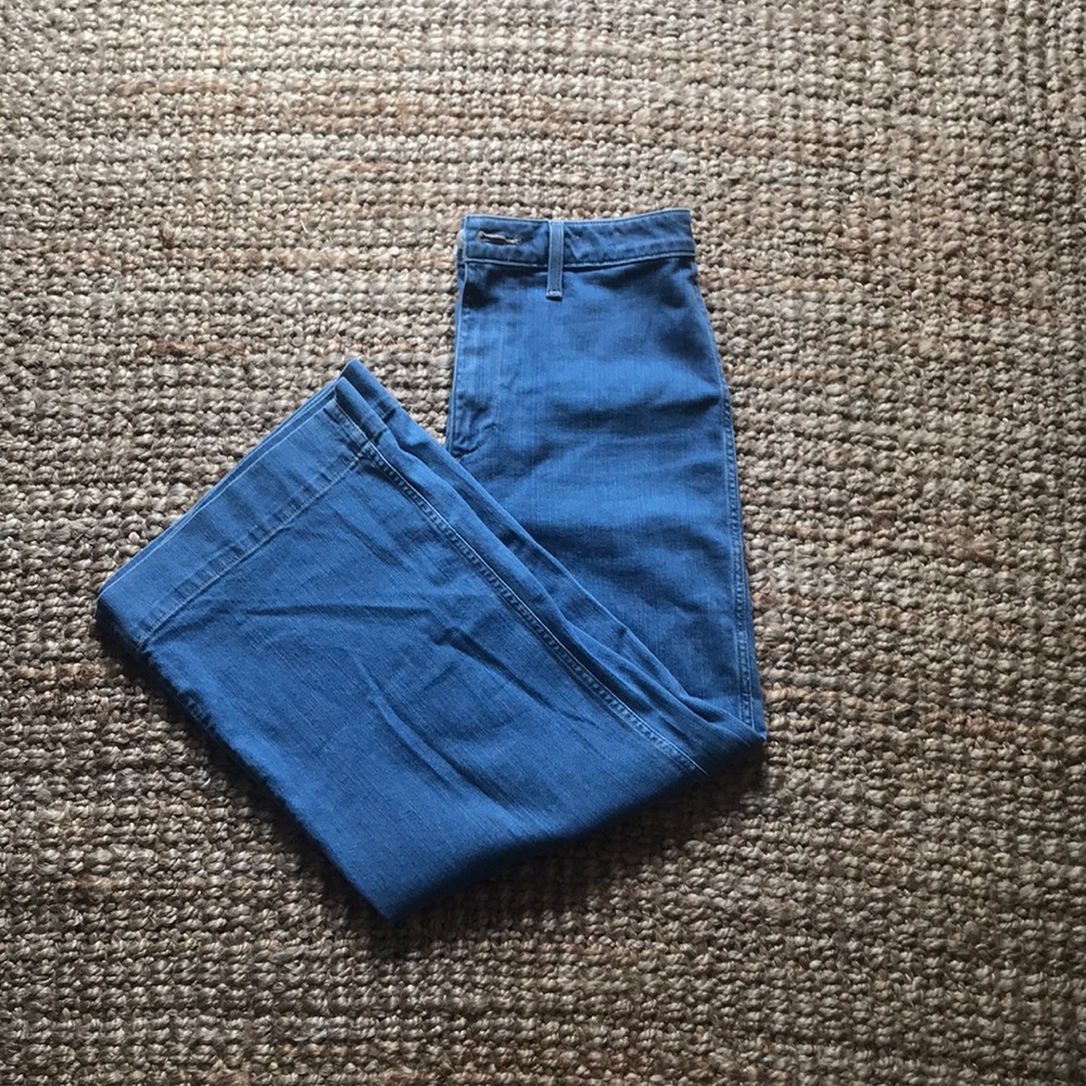 Madewell Emmett Wide-Leg Cropped Crop Jeans